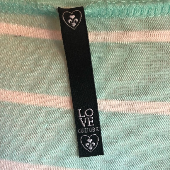 3/4 Sleeve Striped Top - Picture 3 of 4